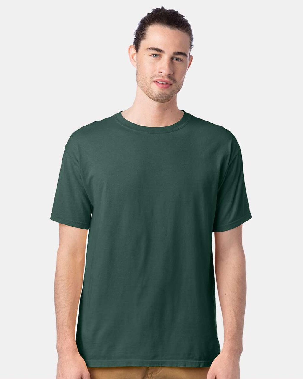 Garment-Dyed Crewneck T-Shirt for Casual, Vintage & Everyday Comfort Wear